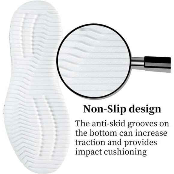 Womens Comfort Elastic Sock Slip On Walking Lightweight Non-Slip Fall - Picture 2 of 6